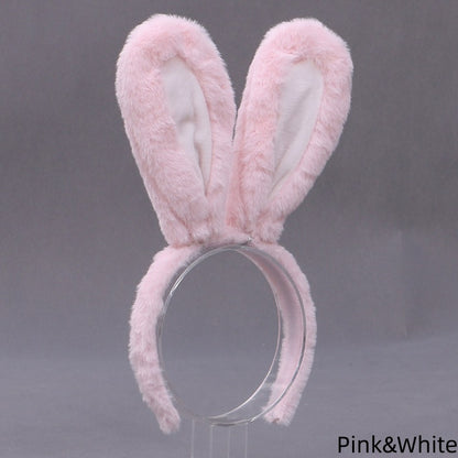 Serre-tête Lapin Lolita en Peluche Mignon 8 Couleurs