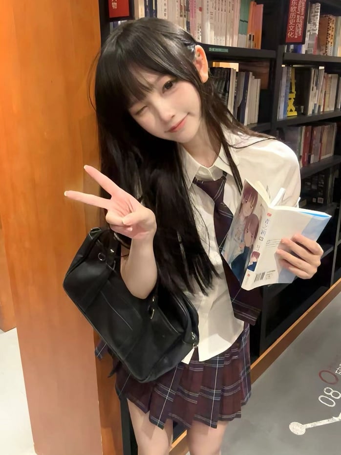 シャツバージョンJKスリーブショートスタイルプレッピーホワイトユニフォーム