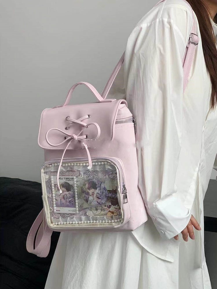 Ita with Backpack Bowknot 5 Decoration Colors