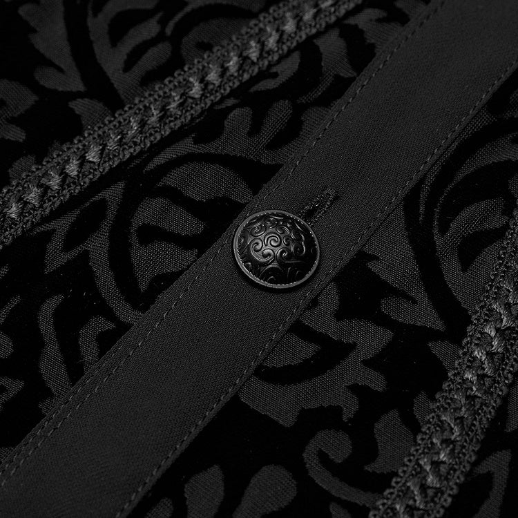 Black Men's Gorgeous Gothic Shirt