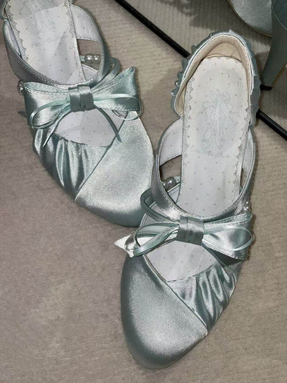 Toe Pointed Elegant Turquoise - Lolita Janes Mary