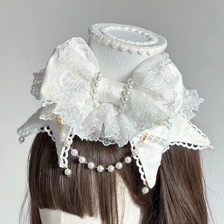 Mini Hat Bow Lolita Lace 6-Color