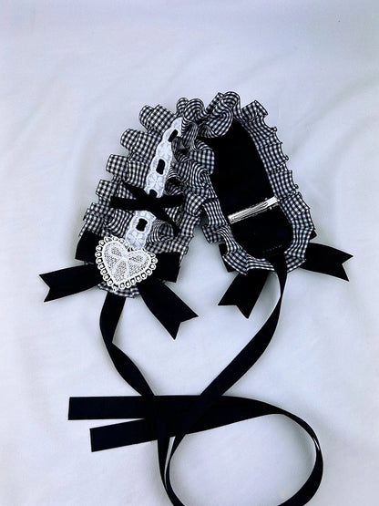 Hairband (4 Options) Gingham Ruffled Color