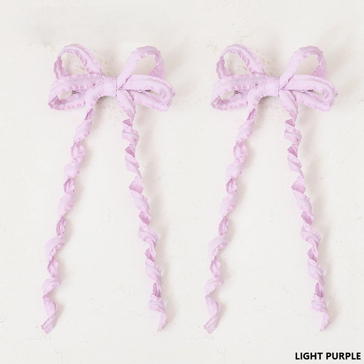 Moldable Options 21 Color Lolita Bowknot Hairclip Sweet Wire