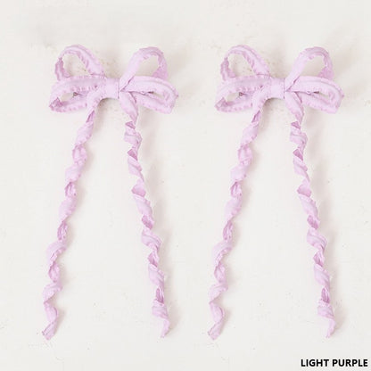 Moldable Options 21 Color Lolita Bowknot Hairclip Sweet Wire