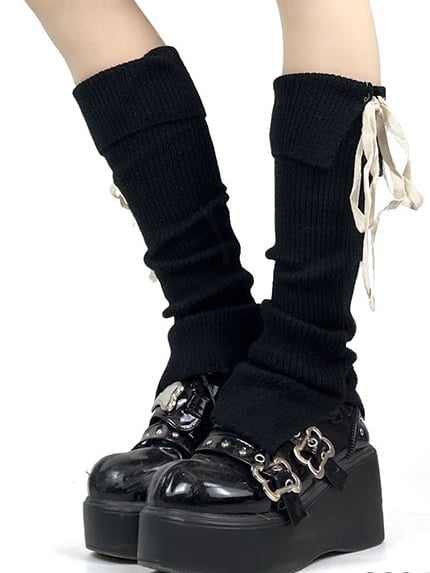 脚の色 5つのオプション ウォーマー ニット