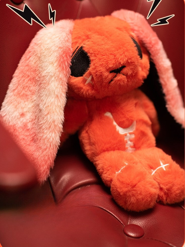 Bag Canvas Orange Two Guro Little Bunny Anxious A Tangerine with Kawaii Plush Plushies