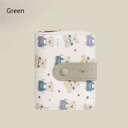 Cute Purse Bear Coin 6 Colors Print with