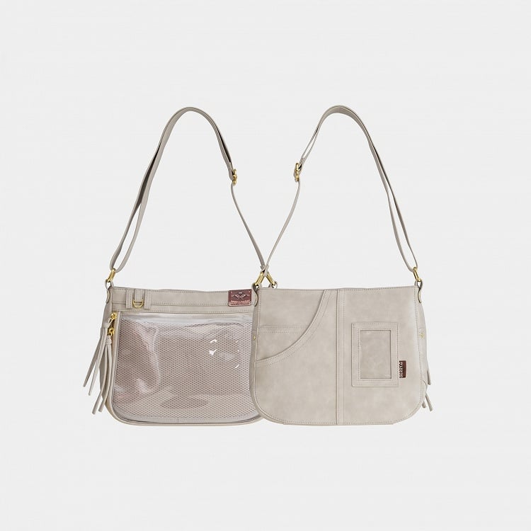 グレーウェイストランドパンク大容量痛バッグ