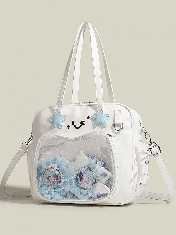 3-Color Kawaii Star Pattern Ita Bag