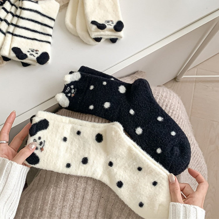 Cute Puppy Calf Socks