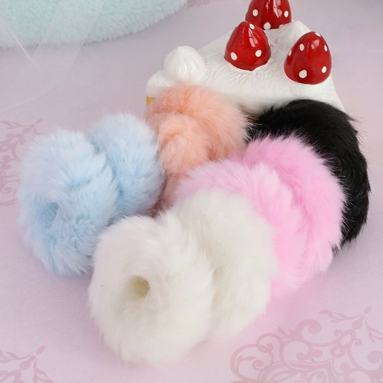 Plush Cute Colors Tie Hair Lolita 9