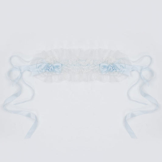 Black Pink Hairband Red / Blue