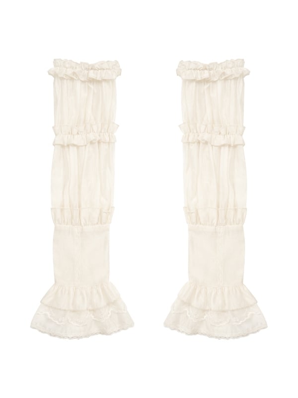 Detachable Marie Sleeves Beige