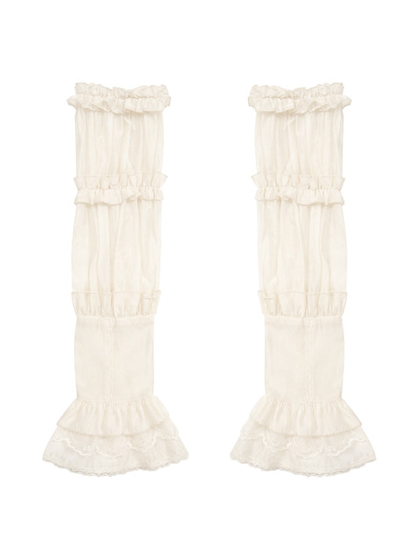 Marie Abnehmbare beige Ärmel