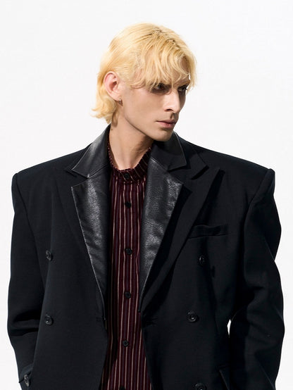 Men's Blazer Shoulder Pads with in Black