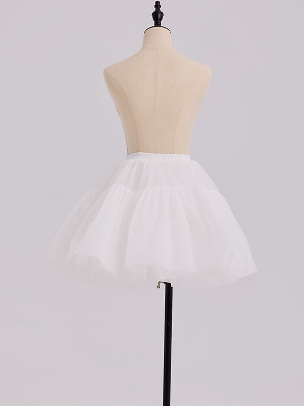 Lolita Petticoat White 45cm Puffy