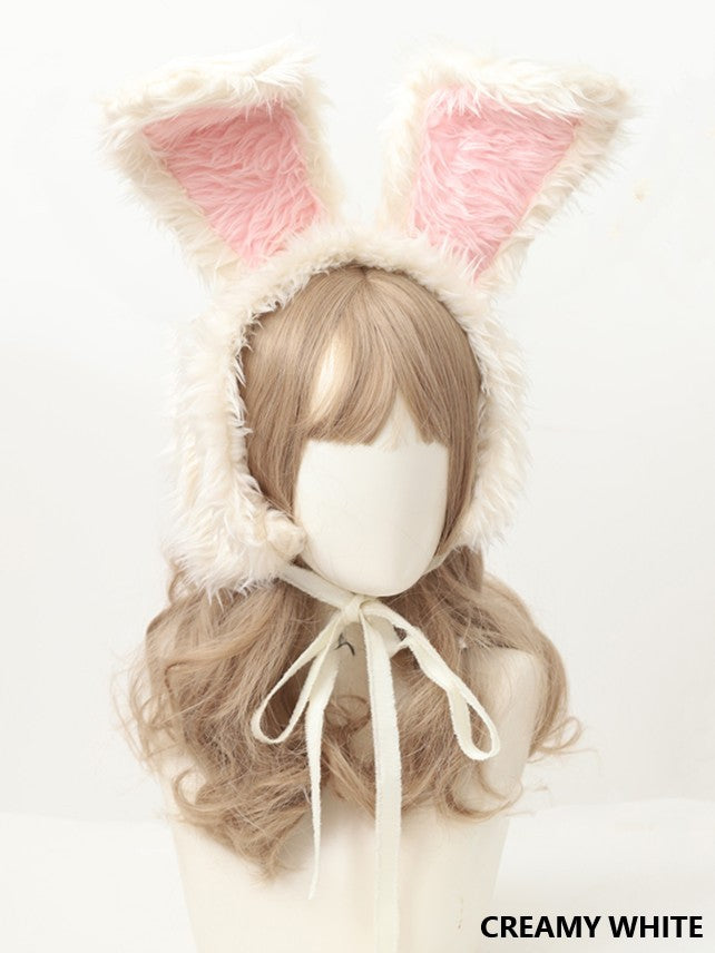 Bunny Ear Options Earmuffs 6 Lolita Plush Sweet Color