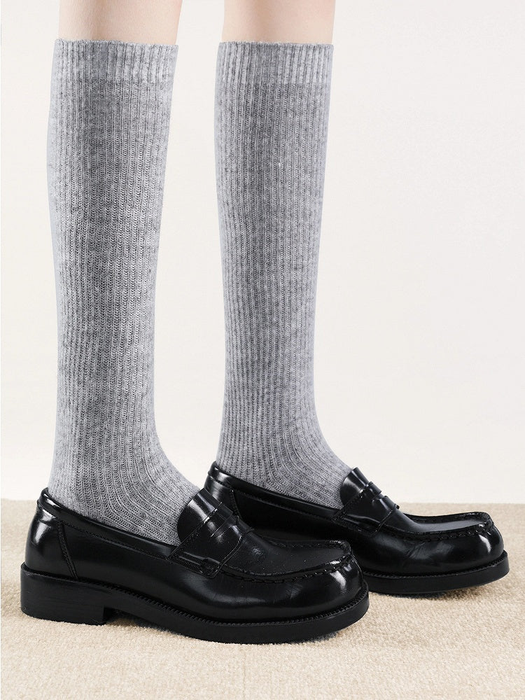 Socks Soft (5 Calf Colors) Ribbed