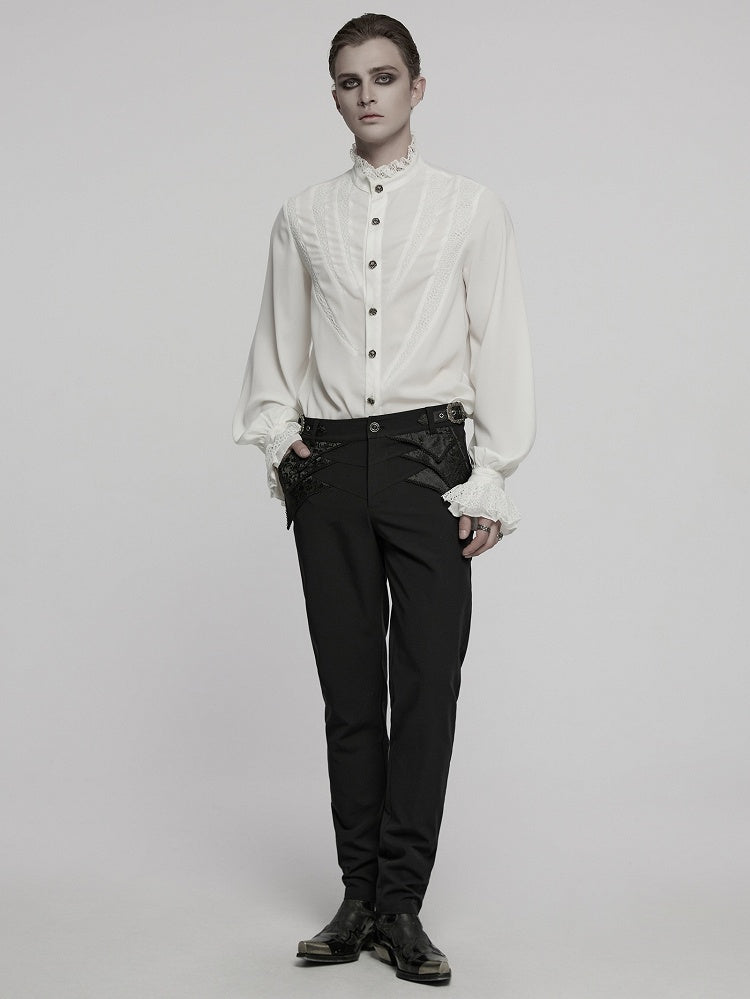 Shirt White Segmentation Men's Sharp Teeth