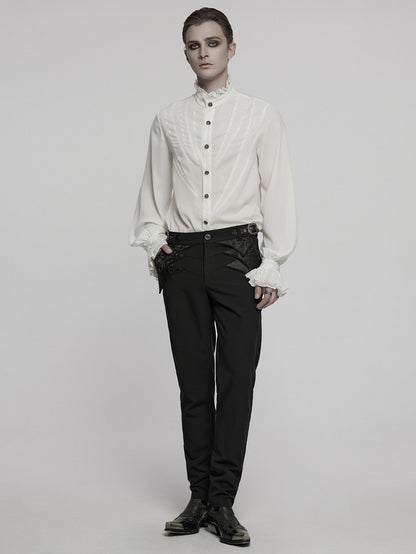 Shirt White Segmentation Men's Sharp Teeth