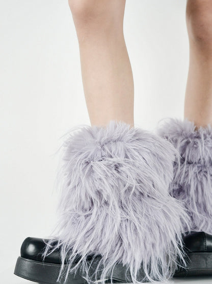 Y2K Fuzzy Leg Version 6 Short/Long Warmers Colors