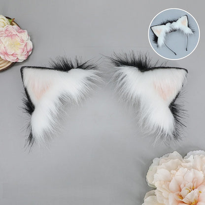 3 Covers Faux Kitty Colors Waggling Ear Fur