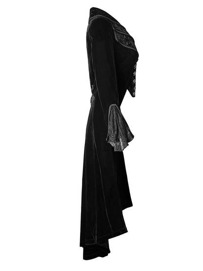 Black Long Gothic Coat