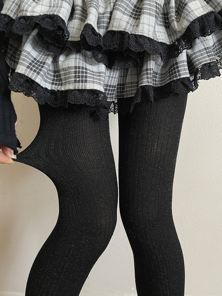 Colors Thread Tights Slimming Lurex 4