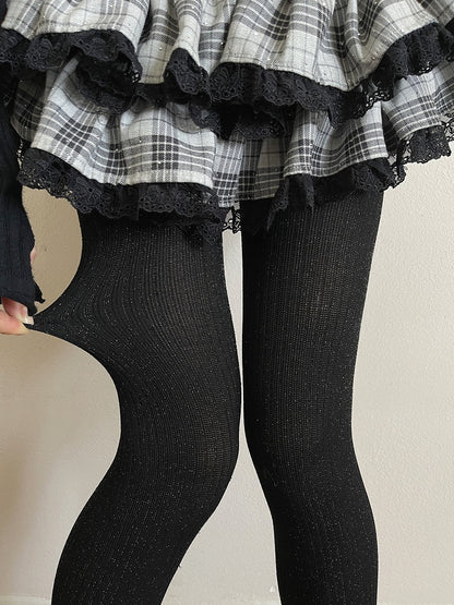 Colors Thread Tights Slimming Lurex 4