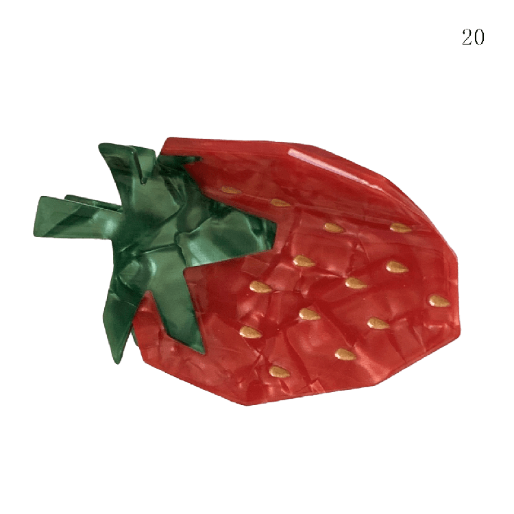 29 Fruits Claw Clips Options Cute Y2K