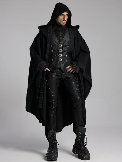 Black Gorgeous Men's Goth Vest