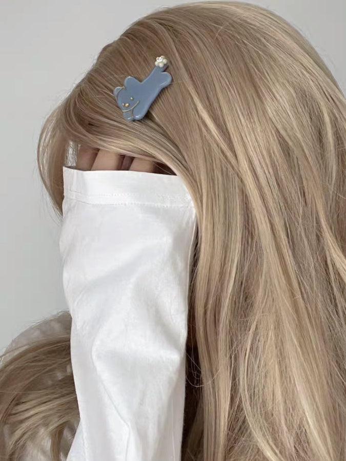 Color Puppy Decorated Rhinestone Options Hairclip 4