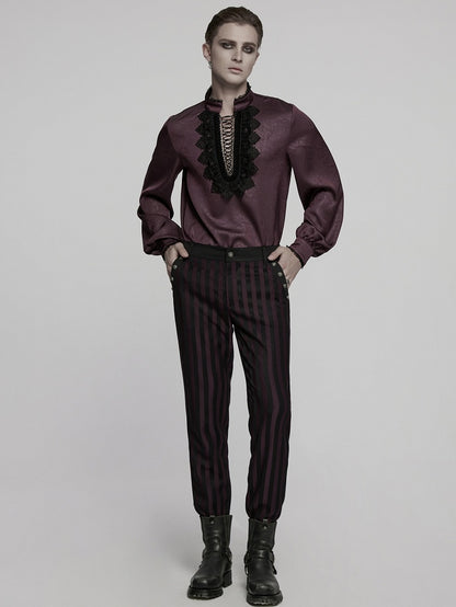 Goth Shirt Men's Red