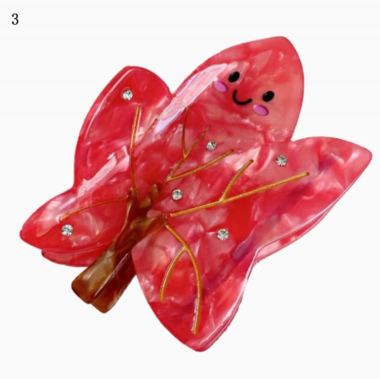 Y2K Blätter Design Krallenklammer