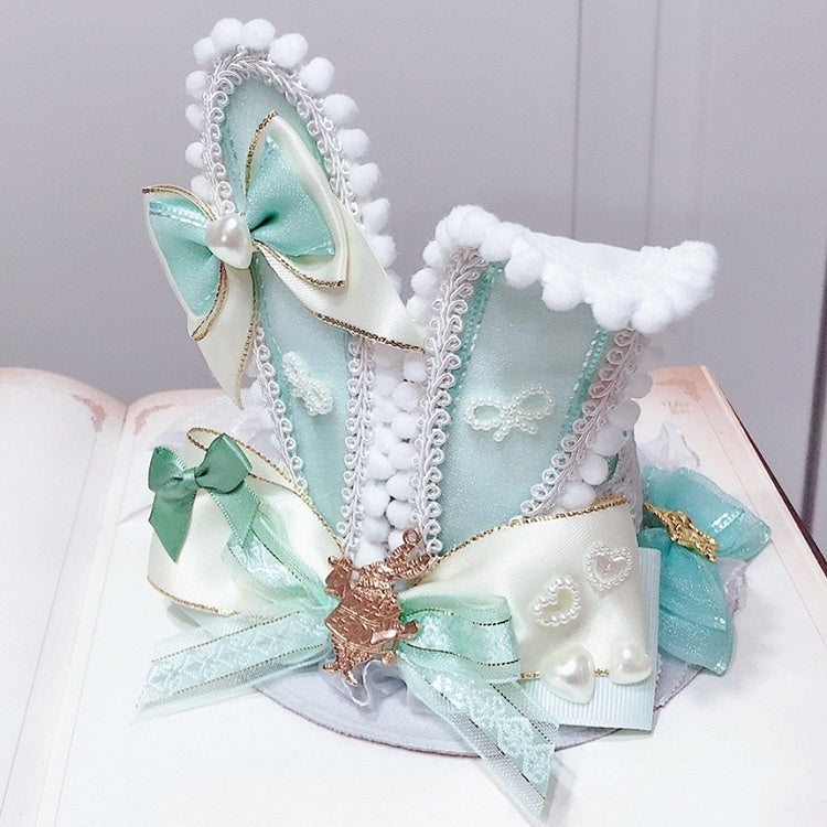 Vibes Hat Ears Color in Details Bowknot Wonderland Options Alice Mini Bunny 9