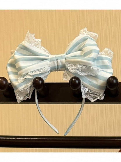 KC Headpiece in Blue and Gray Hues - Birds Diary