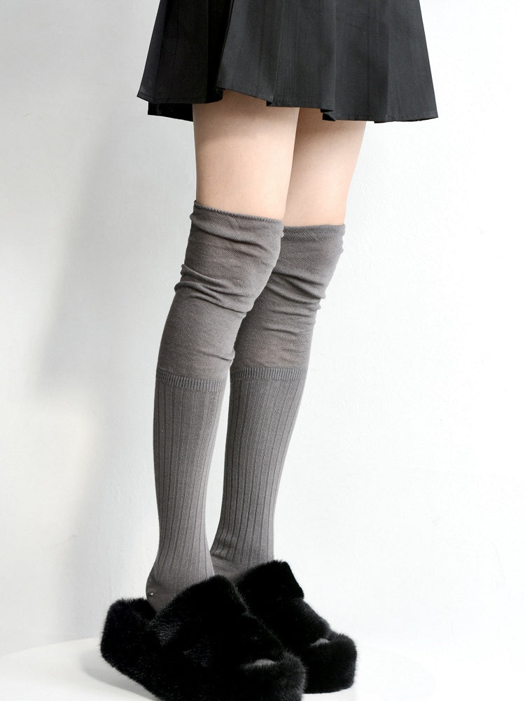 4 Colors Minimalist Loose Stockings