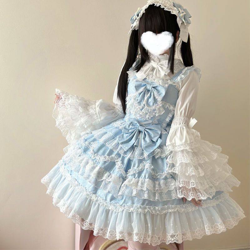 Lolita Love & Heartbeat Gorgeous Bridal JSK Suspender Dress