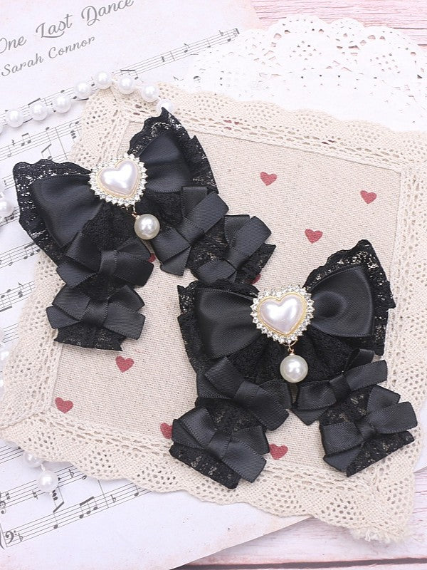 9 Color Hairclip Large Kei Options Bowknot Jirai