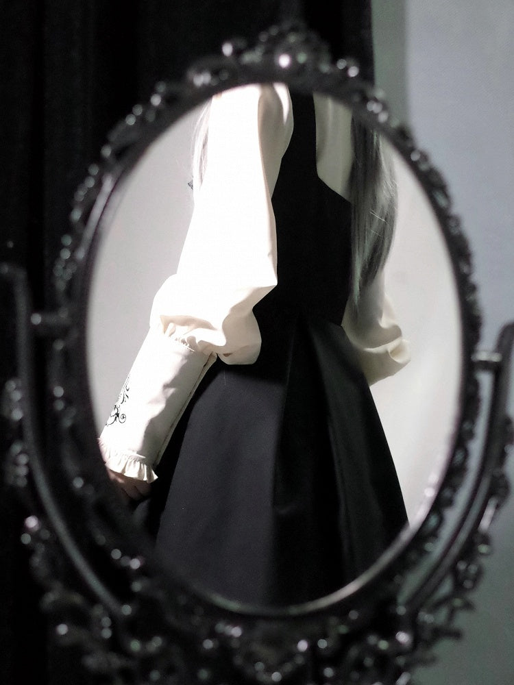 Waist Neckline Slim Dress Fit Daily Square Black