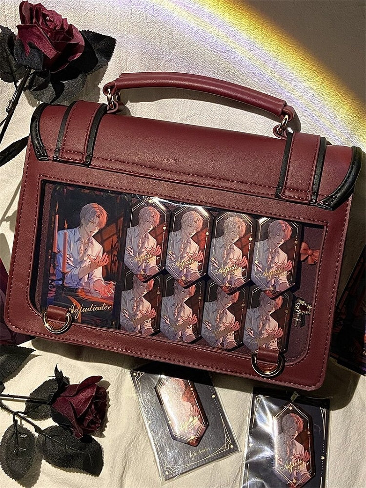 4-Color Lolita Classic Uniform Flap Bag Rose