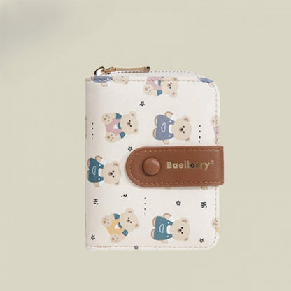 Cute Purse Bear Coin 6 Colors Print with