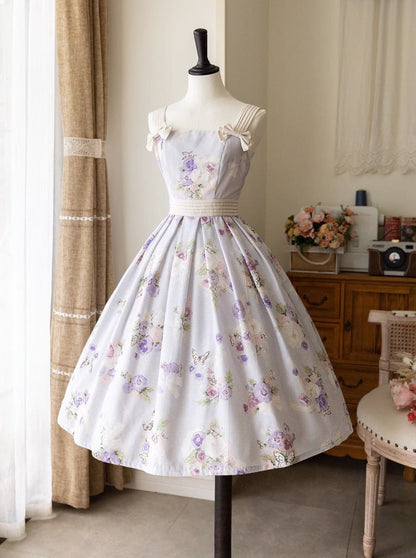 Lolita Blumenkleid Retro