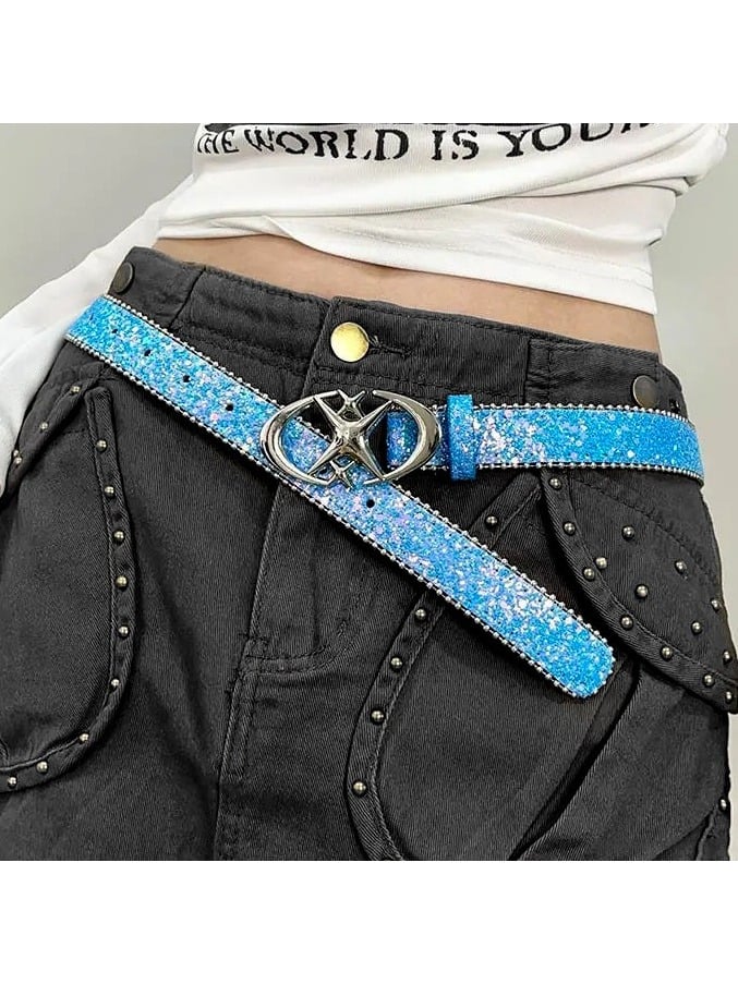 Ceinture à Sequins Y2K Perles Rondes - Kiwi Store