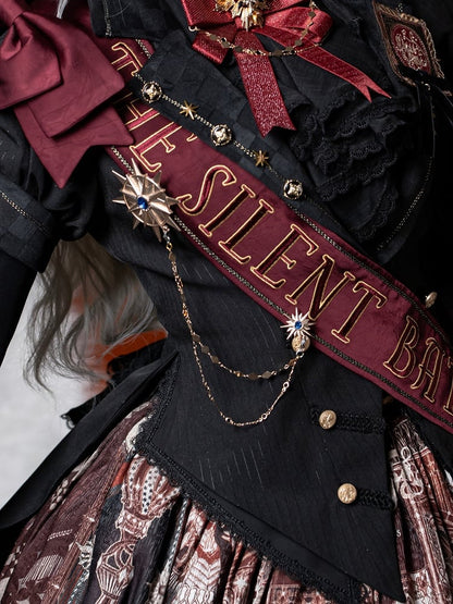 Brosche Goldenes Metall