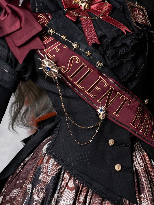 Brosche Goldenes Metall