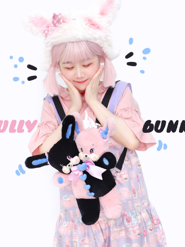 Heads Bag Bunny Plush Two