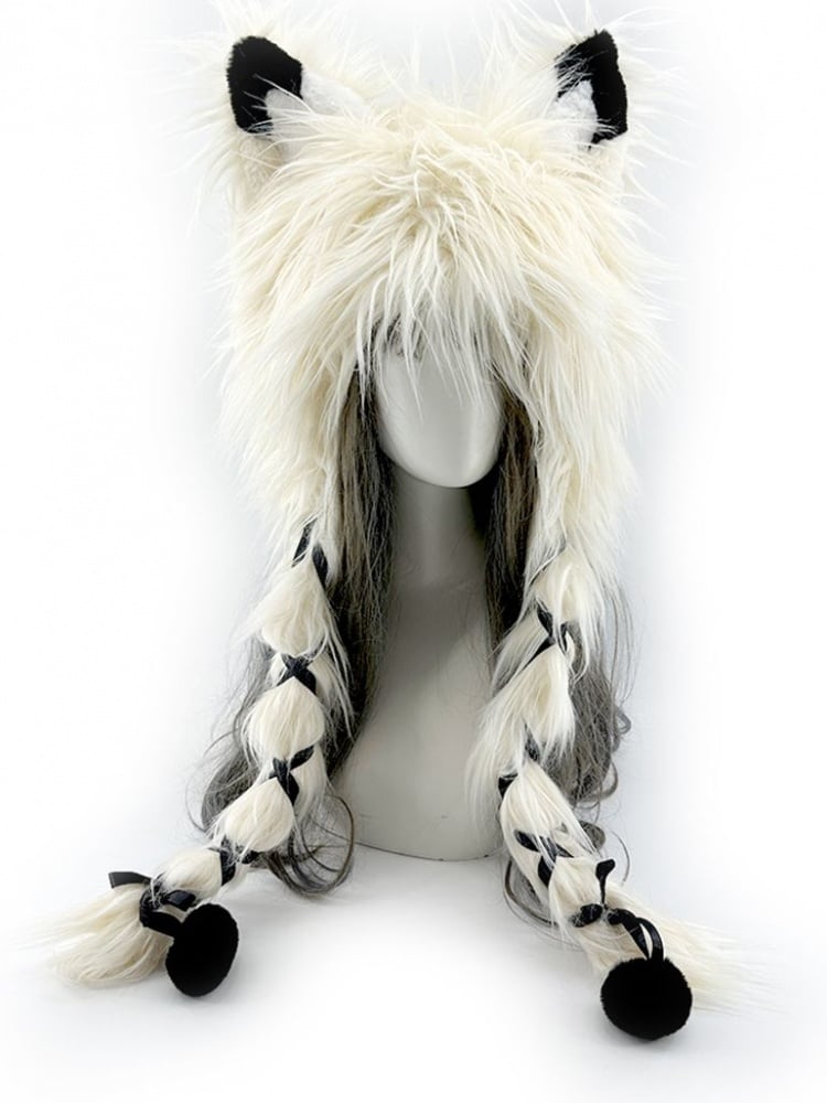 Fox Shaggy Wintermütze