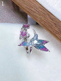 Options Y2K Design And Bird Bittersweet 2 Floral Ring